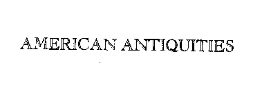 AMERICAN ANTIQUITIES