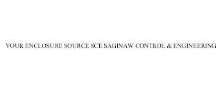 YOUR ENCLOSURE SOURCE SCE SAGINAW CONTROL & ENGINEERING