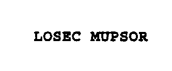 LOSEC MUPSOR