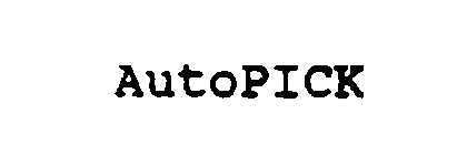 AUTOPICK