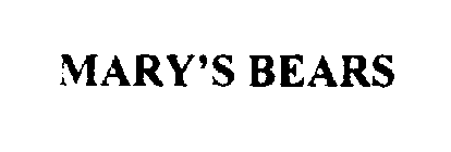 MARY'S BEARS