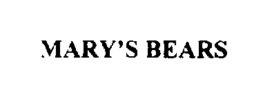 MARY'S BEARS