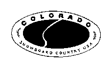 COLORADO SNOWBOARD COUNTRY USA