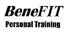 BENEFIT PERSONAL TRAINING