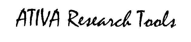 ATIVA RESEARCH TOOLS