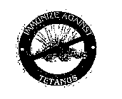 IMMUNIZE AGAINST TETANUS