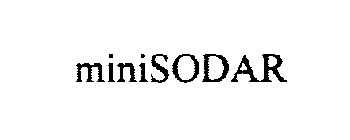 MINISODAR