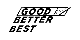 GOOD BETTER BEST