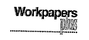 WORKPAPERS PLUS