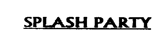 SPLASH PARTY
