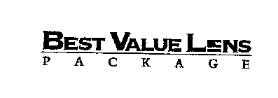 BEST VALUE LENS P A C K A G E