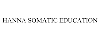 HANNA SOMATIC EDUCATION