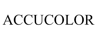 ACCUCOLOR