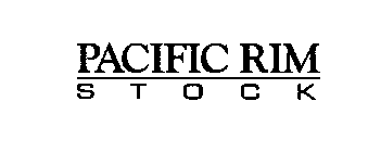 PACIFIC RIM STOCK