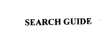 SEARCH GUIDE