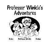 PROFESSOR WINKLE'S ADVENTURES DOOLIE PROFESSOR WINKLE KATINA