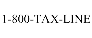 1-800-TAX-LINE