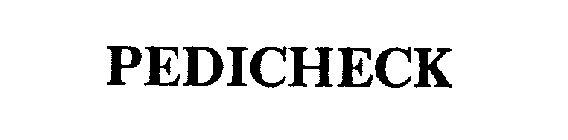 PEDICHECK