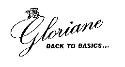 GLORIANE BACK TO BASICS...