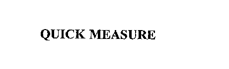 QUICK MEASURE