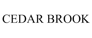 CEDAR BROOK