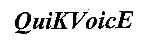 QUIKVOICE