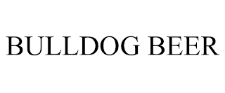 BULLDOG BEER