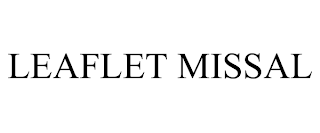 LEAFLET MISSAL