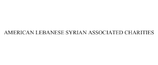 AMERICAN LEBANESE SYRIAN ASSOCIATED CHARITIES