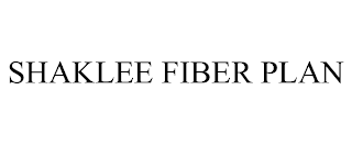 SHAKLEE FIBER PLAN