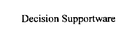 DECISION SUPPORTWARE