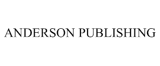 ANDERSON PUBLISHING