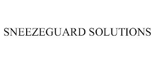 SNEEZEGUARD SOLUTIONS