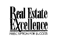 REAL ESTATE EXCELLENCE PRESCRIPTION FOR SUCCESS