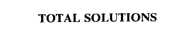 TOTAL SOLUTIONS