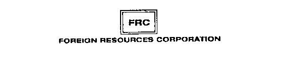 FRC FOREIGN RESOURCES CORPORATION