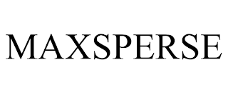 MAXSPERSE