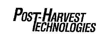 POST-HARVEST TECHNOLOGIES