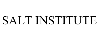 SALT INSTITUTE