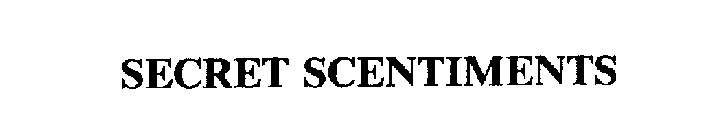 SECRET SCENTIMENTS