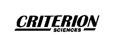 CRITERION SCIENCES