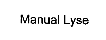 MANUAL LYSE