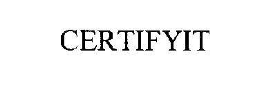 CERTIFYIT
