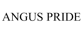 ANGUS PRIDE
