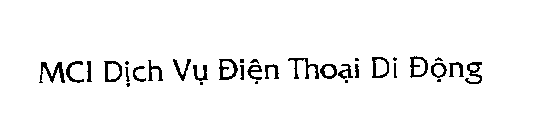 MCI DICH VU DIEN THOAI DI DONG