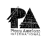 PA PIERRE AMELOTTE INTERNATIONAL