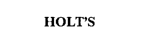 HOLT'S