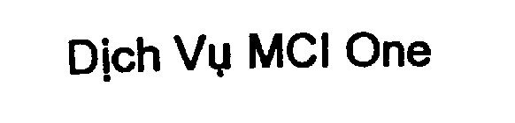 DICH VU MCI ONE