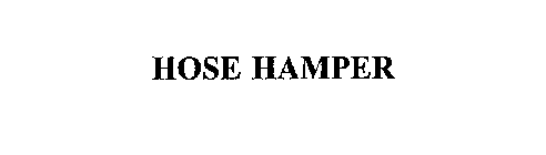 HOSE HAMPER