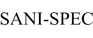 SANI-SPEC